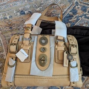 65th Anniversary Lily Coach leather handbag coach 1941-Vintage